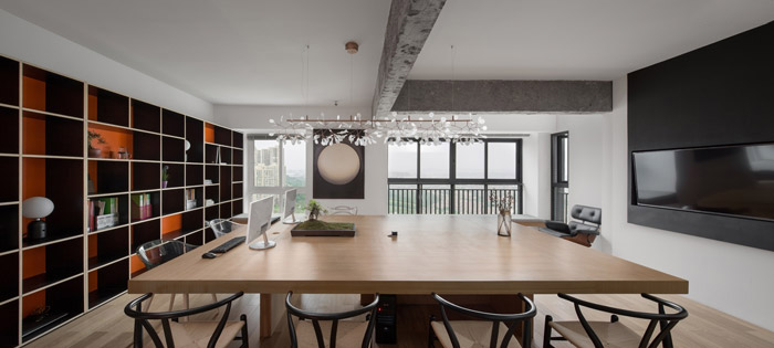 家庭式辦公室裝修設計效果圖