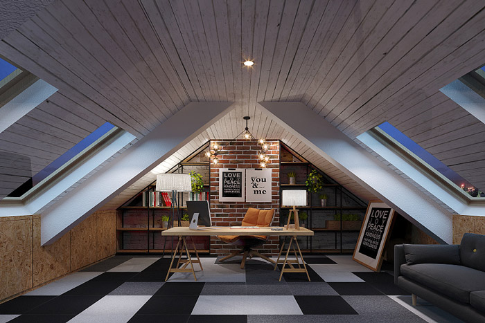 公寓總經理辦公室裝修設計效果圖