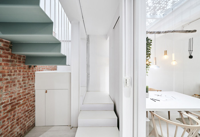 家庭式loft辦公室樓梯裝修設計效果圖