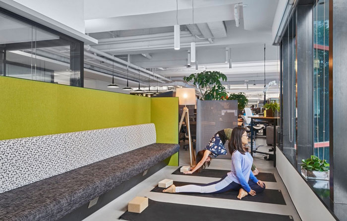 分公司辦公室休閑區裝修效果圖