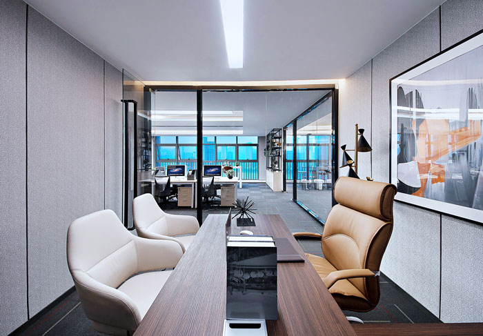 公司寫字樓經(jīng)理辦公室裝修設(shè)計(jì)效果圖