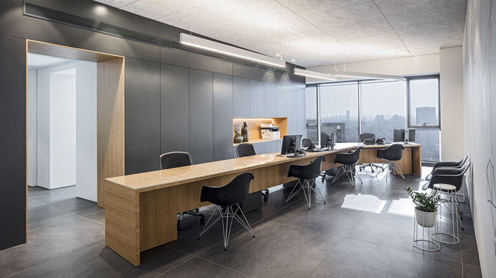 會(huì)議公司開放辦公區(qū)裝修設(shè)計(jì)效果圖