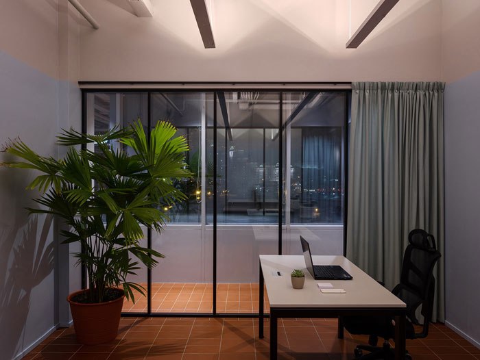 極簡總經理辦公室裝修設計效果圖