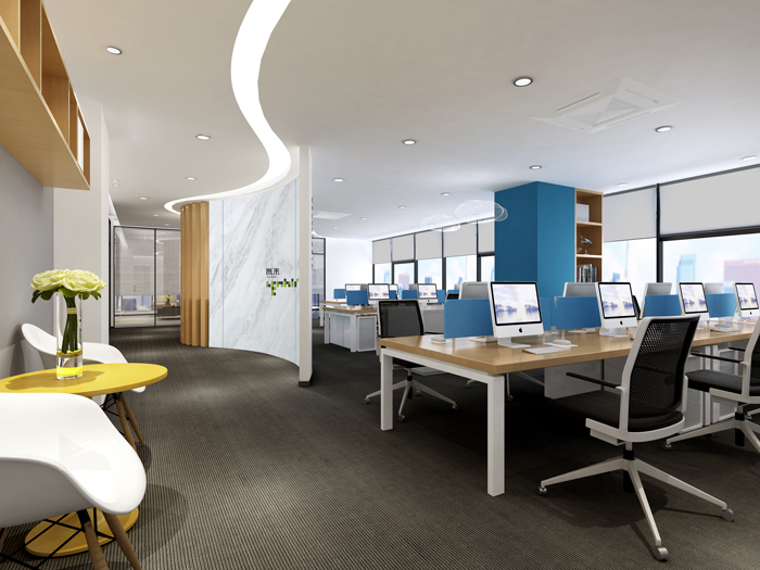 杭州外貿公司辦公室裝修設計效果圖