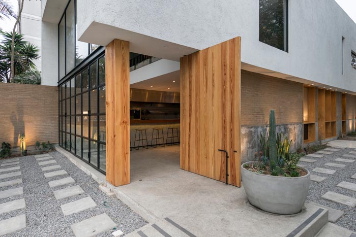 特色餐廳入口裝修設計效果圖