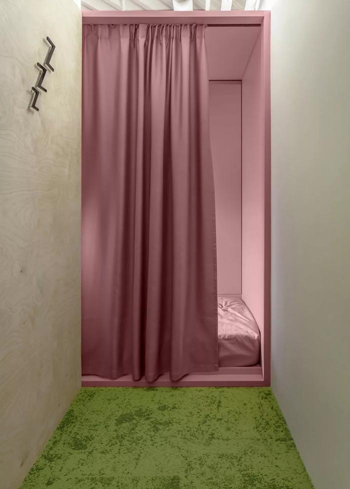 二（2）層辦公樓午休區設計方案