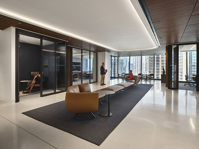 著名律師事務所辦公室休閑區設計案例