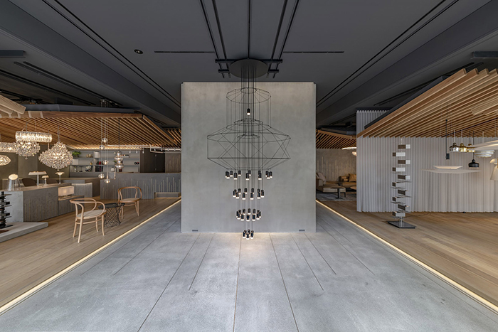 1600方現代風展廳和辦公室設計