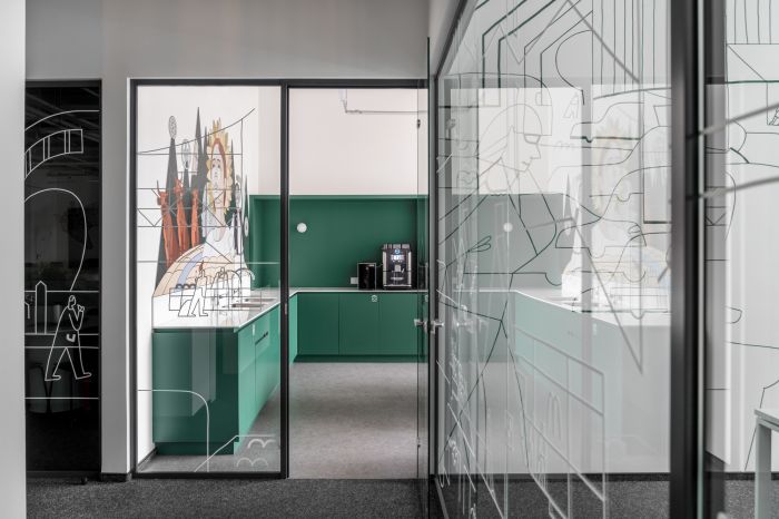 數字營銷互聯網公司辦公室設計