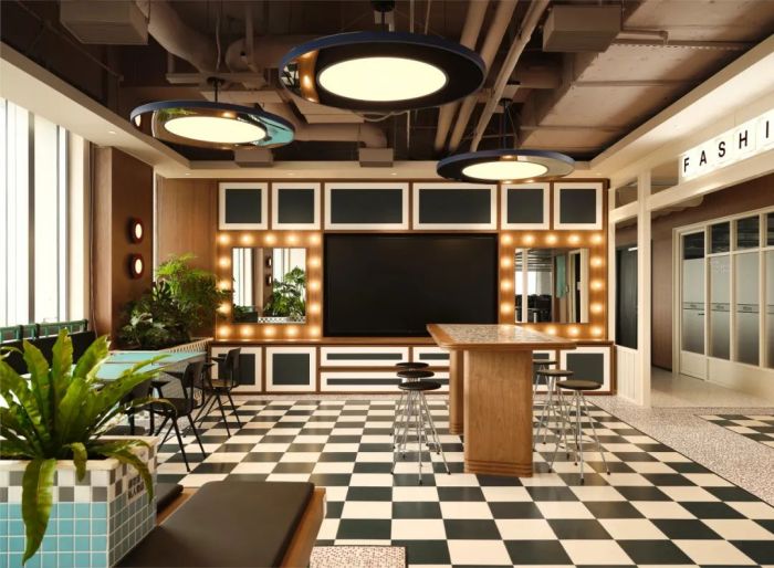 互聯(lián)網(wǎng)公司小紅書總部辦公空間設計【1200平方米】